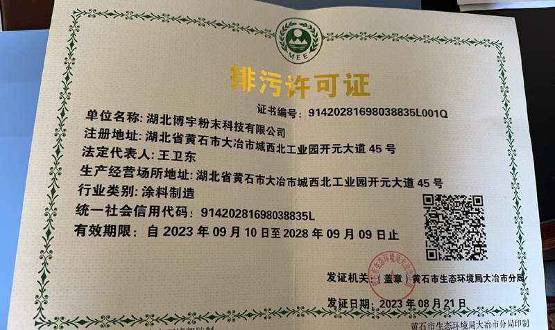排污许可证